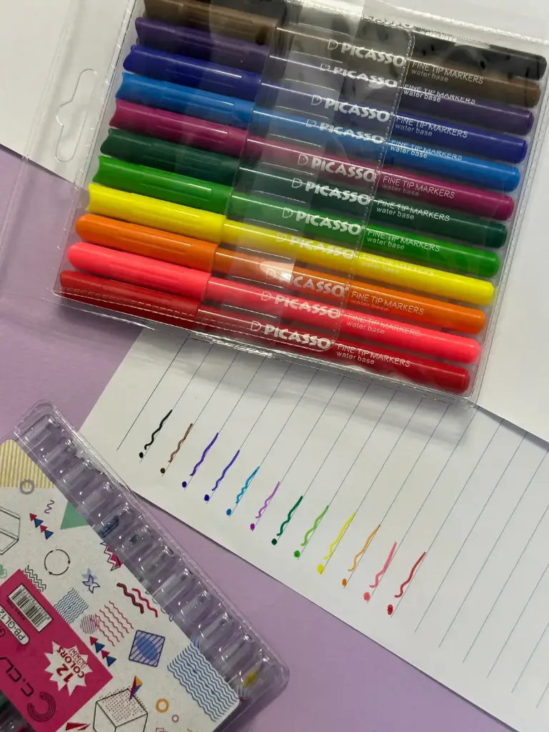 خودکار چند رنگ پیکاسو.webp