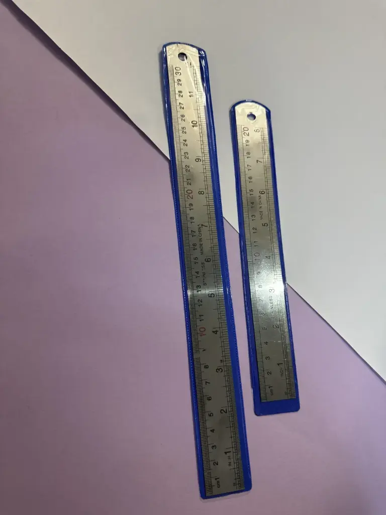 خط کش فلزی 30 سانتی